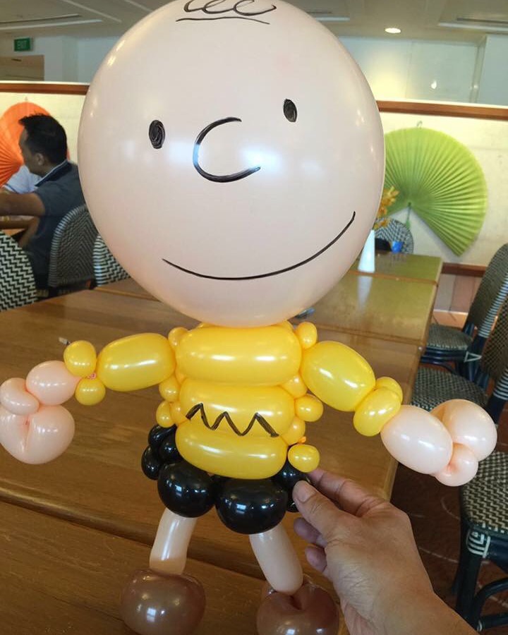 Charlie Brown Balloon Sculpting