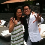 Performed for Calvin Choy's family at Capella Hotel. (He is a Hong Kong singer from the group, Grasshopper)