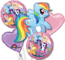 My Little Pony Balloon Bouquet