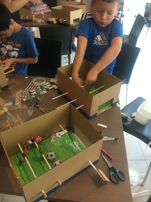 Foos ball making workshop