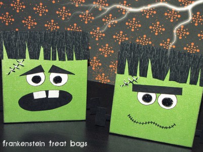 Frankenstein Treat bags