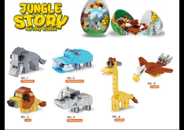 animal bricks toys
