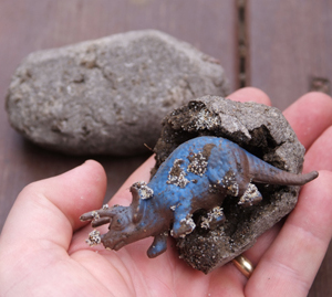 dinosaur egg digging set