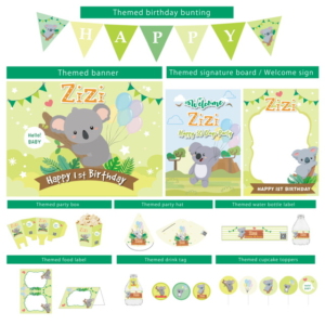 koala theme decoration