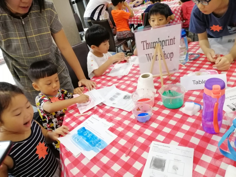 Thumbprint training is required for any police themed party