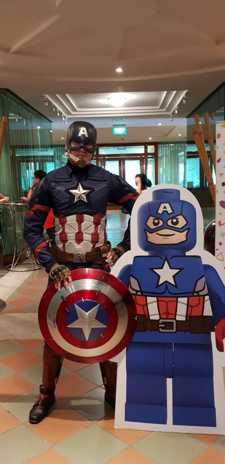 captain america appearance