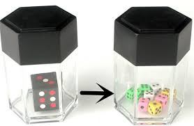 dice explosion magic trick