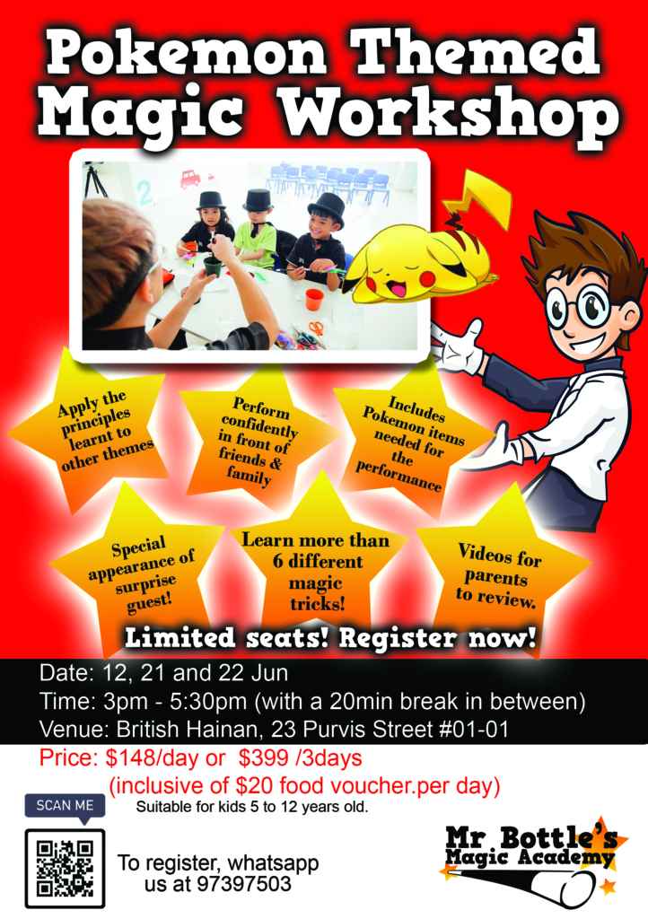 magic workshop for kids